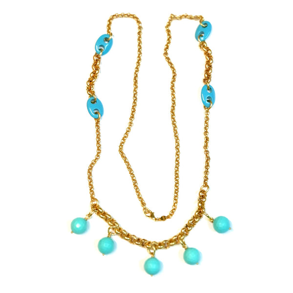 ISLAND NECKLACE TURQUOISE